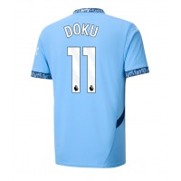 Muški Nogometni Dres Manchester City Jeremy Doku #11 Domaci 2024-25 Kratak Rukav